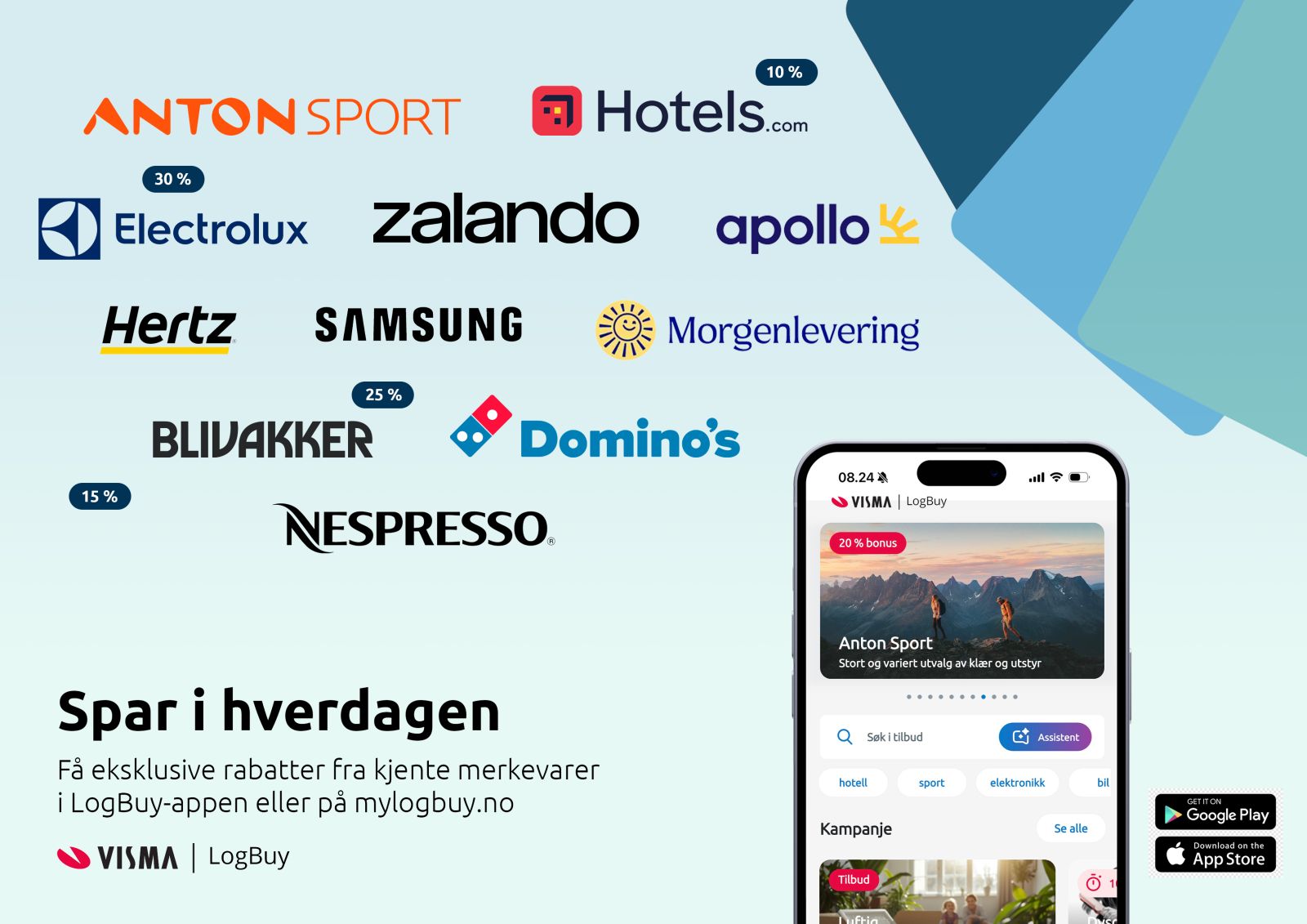 Rabatter og tilbud gjennom Visma LogBuy