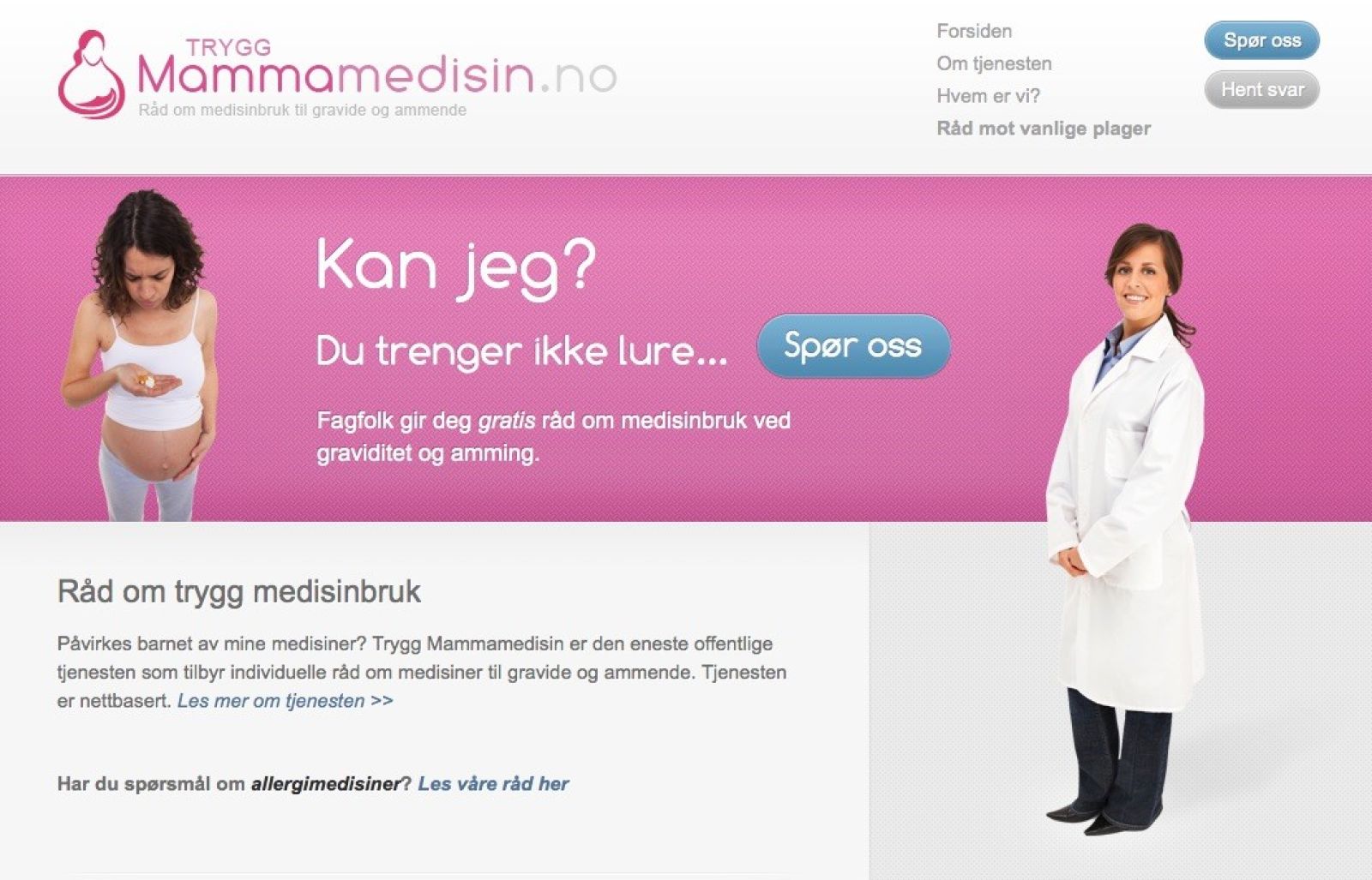 Trygg Mammamedisin utvider med telefontjeneste