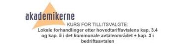 Kurs i lokale forhandlinger - Akademikerne