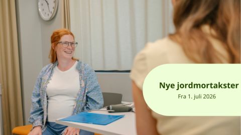 Endring i takster for jordmødre fra 1. juli 2026